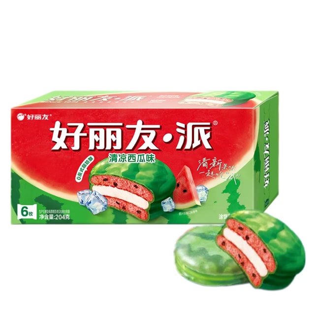 ORION.CN Watermelon Flavor Pie 204g