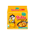 Korean Buldak Noodles Stir-Fried Ramen - Hot Chicken Flavor with Cheese, 5 Pack* 4.93 oz