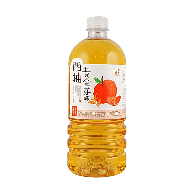 GZSL Grapefruit Golden Bud Tea Drink 30.43 fl oz【Sugar Free Fruit Tea】