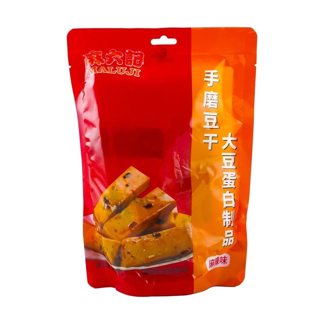 MALIUJI Snack dried tofu Spicy Flavor,8.47 oz