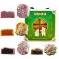 Yaoji Four Flavors Mooncakes 60g*4 Pcs