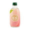 TOMOMASU White Peach Cider,Fruit Soft Drink,Carbonated Drink ,10.14 fl oz