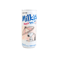 LOTTE Korea Milkis Peach Soda - Carbonated Peach-Flavored Drink