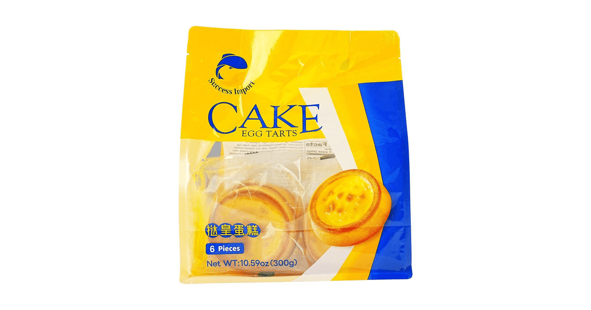 Success Import Egg Tarts Cake,10.59 oz |