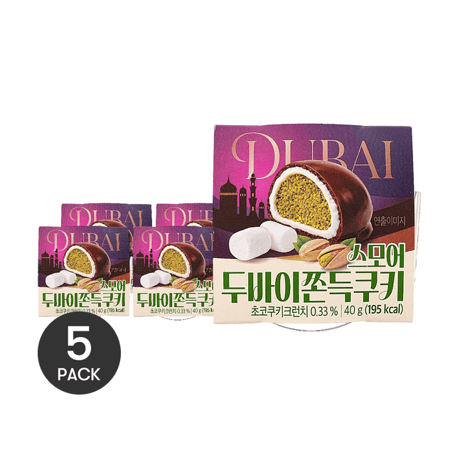 S'MORE Dubai Chocolate Chewy Cookie, 1.41 oz *5【5 Packs