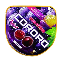 Mikakuto Cororo Fruit Juice Gummy Candy Grape Flavor, 1.69 oz