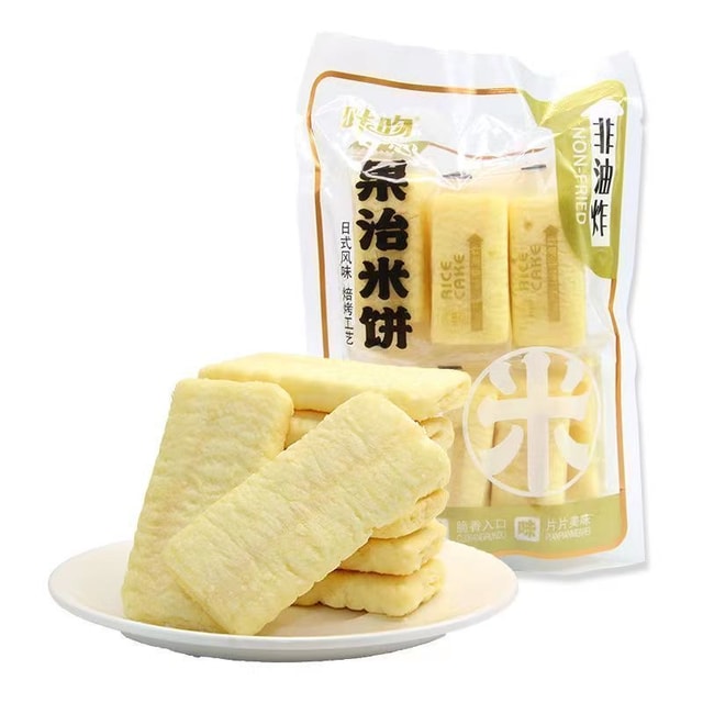 健康其他 Kiss Rice Cake, Fruit Treated Rice Cake, Milk Flavored Non Fried Biscuit, 108g