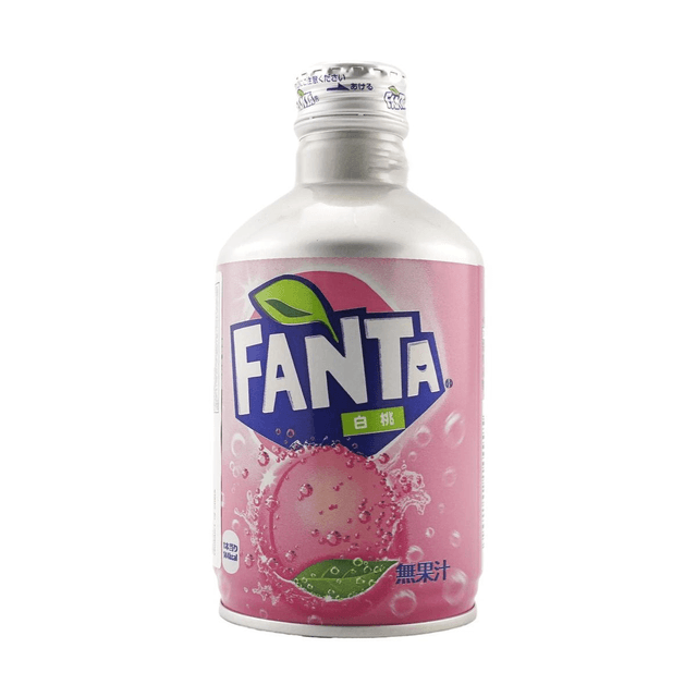 FANTA JAPAN FANTA Peach Flavored Soda Water, 10.1 fl oz