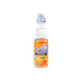 SANGARIA Ramune Premium Carbonated Soft Drink Orange Flavor, 6.76 fl oz