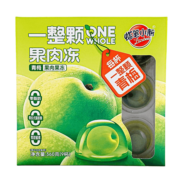 Labixiaoxin One Whole Fruit Jelly Green Plum Flavor,12.7 oz
