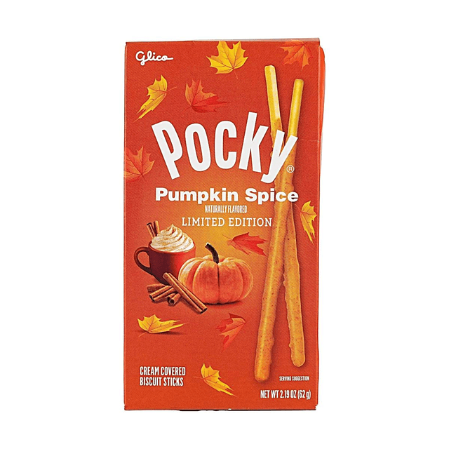 GLICO.TH Pocky Pumpkin Spice Biscuits 2.19oz 【Limited Edition】
