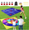 2-in-1 Outdoor Giant Tic Tac Toe Bean Bag Toss Games