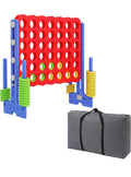 SDADI Jumbo 4 in a Row Game, 4-to-Score Giant Game Set with Adjustable Height (2.5-3.5 FT) for Kids & Adults