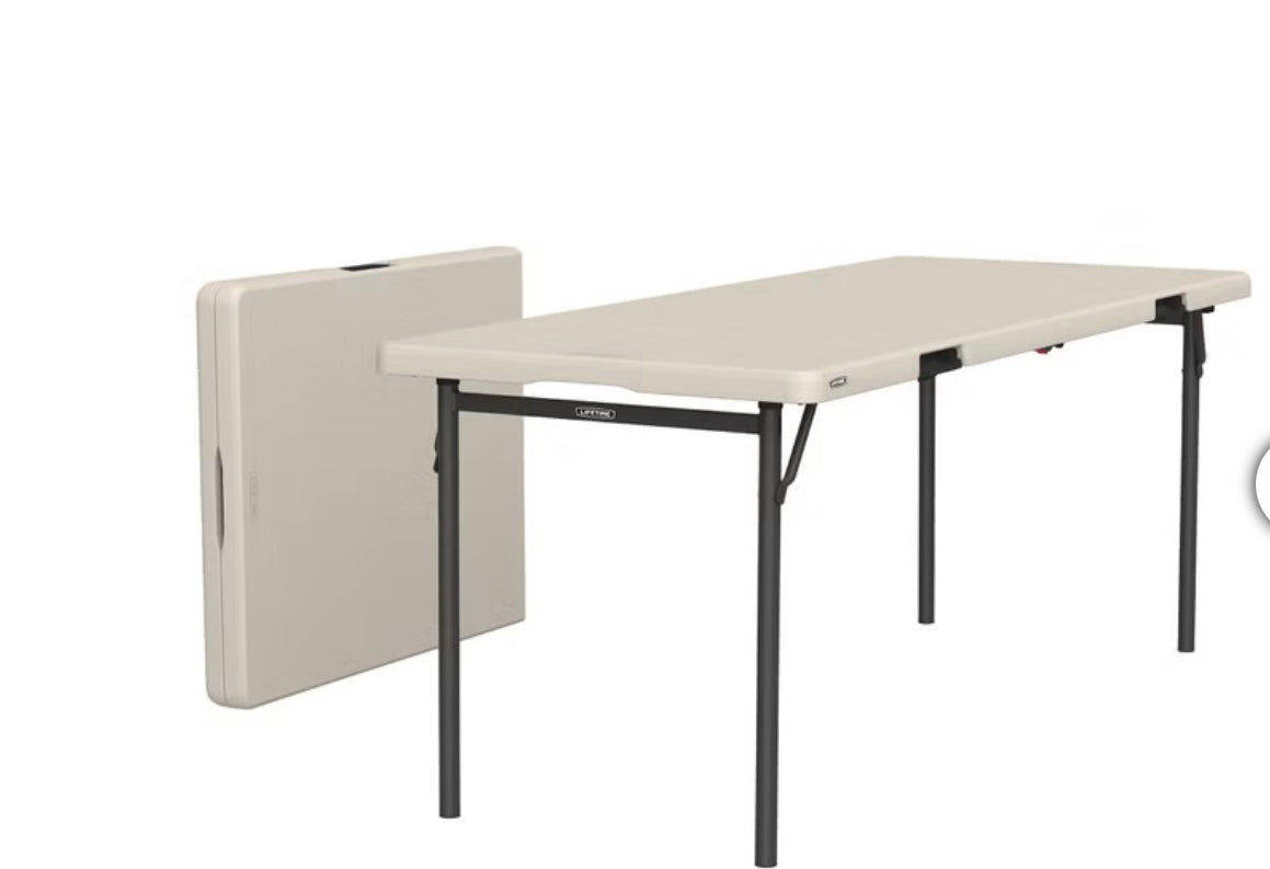 Lifetime Commercial 6' Fold-in-Half Table