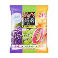 ORIHIRO Fruit Konjac Jelly,Kyoho Grape, Muscat Grape & Mango Flavor 24 Pieces, 15.23 oz