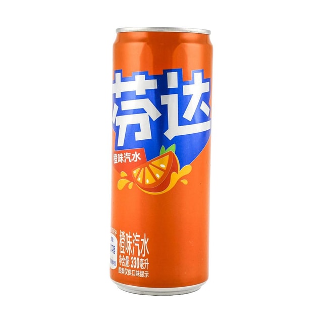 FANTA.CHINA Fanta Orange Can,11.15 fl oz