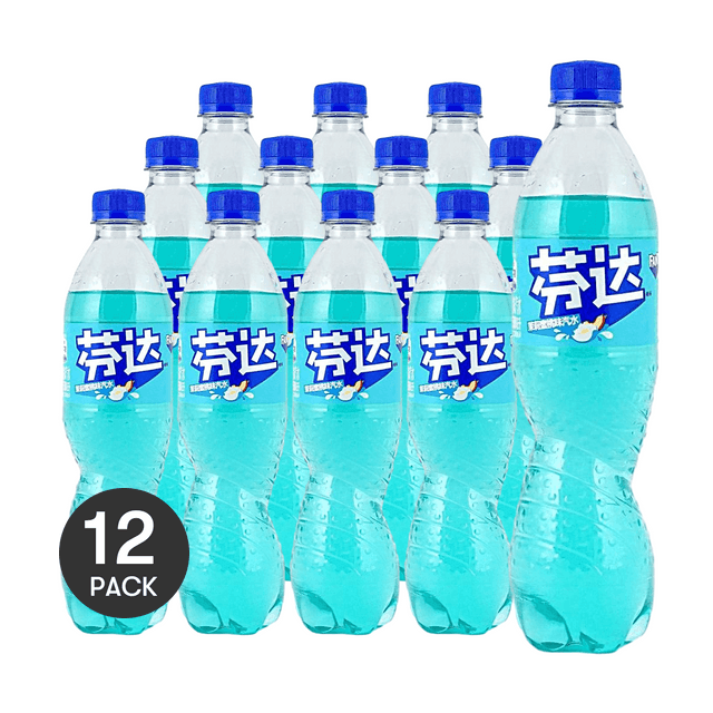 FANTA.CHINA Jasmine Peach Soda, 16.9 fl oz *12【12 Pack】