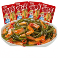dingdingtongxue Spicy Konjac & Kelp Snack, Instant Enjoyment, 12g*5 Packs
