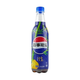 PEPSI Cola White Grapefruit Green Bamboo Bottled, 16.9 fl oz