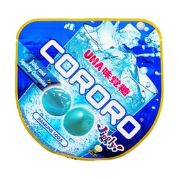 Mikakuto Cororo Fruit Juice Gummy Candy Ramune Soda Flavor, 1.41 oz