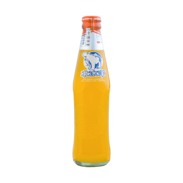 ARCTIC OCEAN Tangerine Flavored Soda, 8.4 fl oz