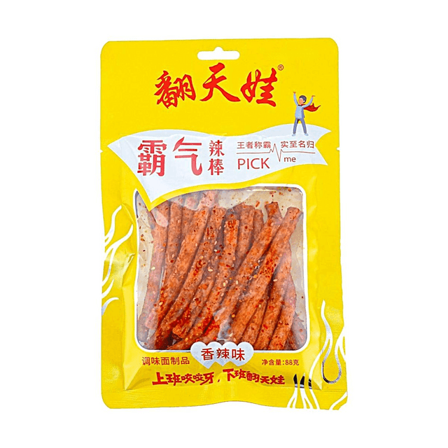 fan tian wa Spicy Gluten Sticks 3.1oz