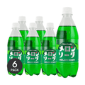 TOMOMASU Melon Soda Drink 16.9 fl oz *6【6 Packs】