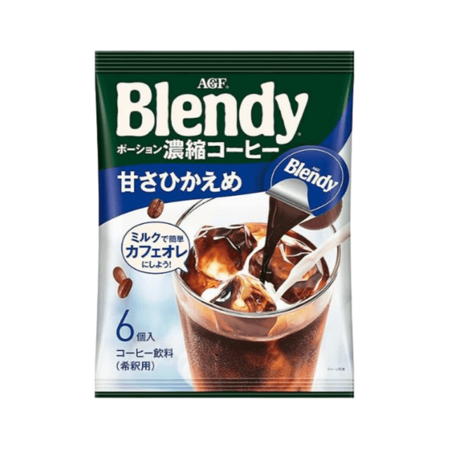 AGF Lightly Sweetened Coffee Portions 6pcs