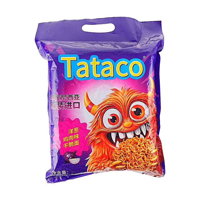 Onion Chicken Flavored Crispy Noodles Snack, 10 Packs 6.35 oz